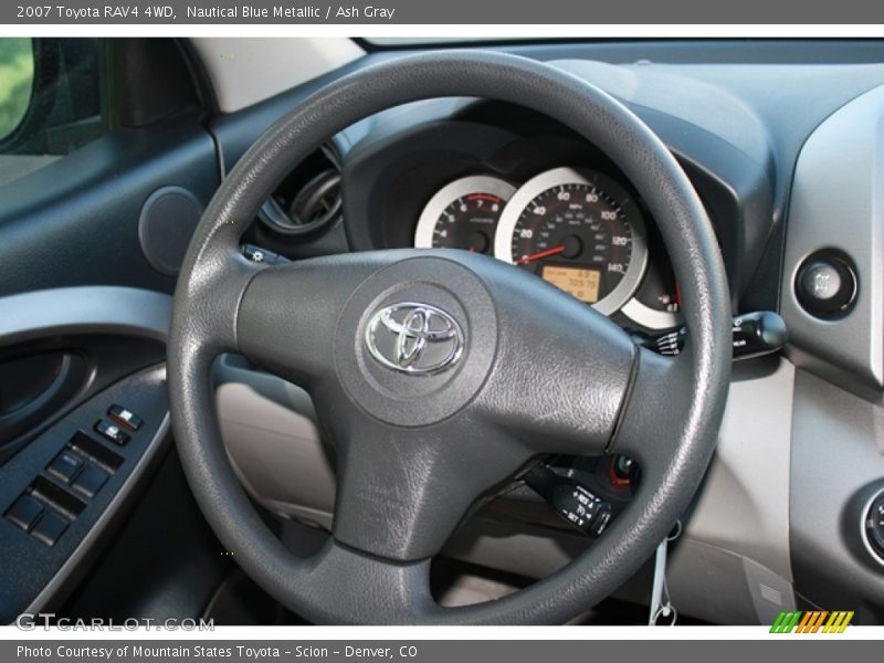 Nautical Blue Metallic / Ash Gray 2007 Toyota RAV4 4WD