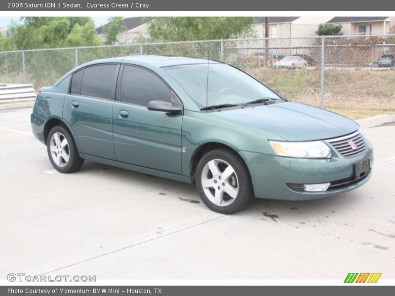 Cypress Green / Gray 2006 Saturn ION 3 Sedan