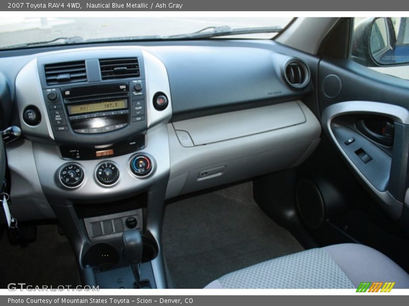 Nautical Blue Metallic / Ash Gray 2007 Toyota RAV4 4WD