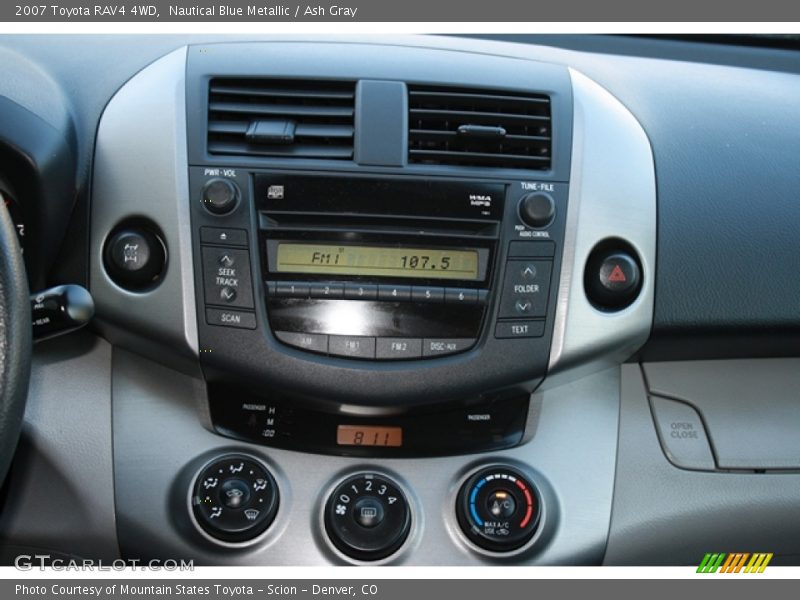 Nautical Blue Metallic / Ash Gray 2007 Toyota RAV4 4WD
