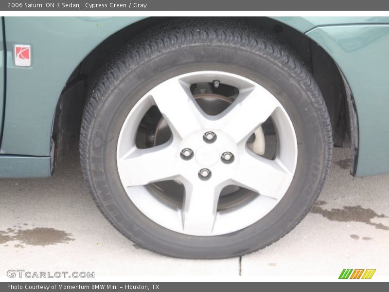 Cypress Green / Gray 2006 Saturn ION 3 Sedan