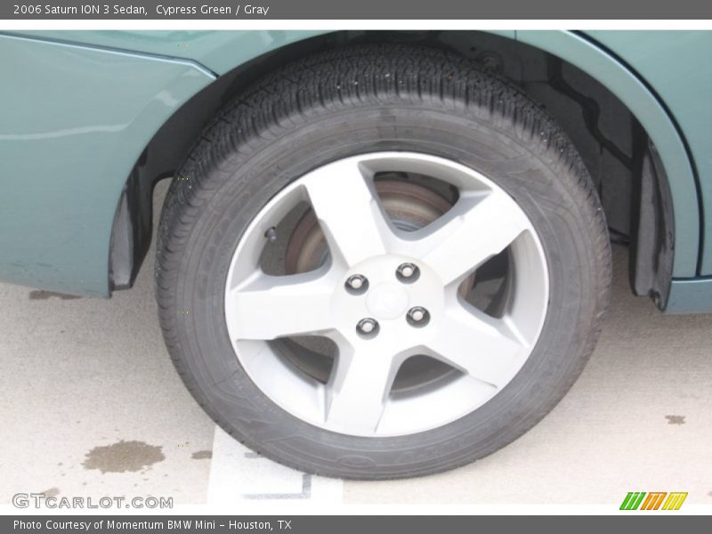 Cypress Green / Gray 2006 Saturn ION 3 Sedan