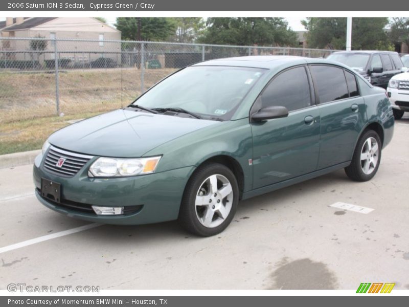 Cypress Green / Gray 2006 Saturn ION 3 Sedan
