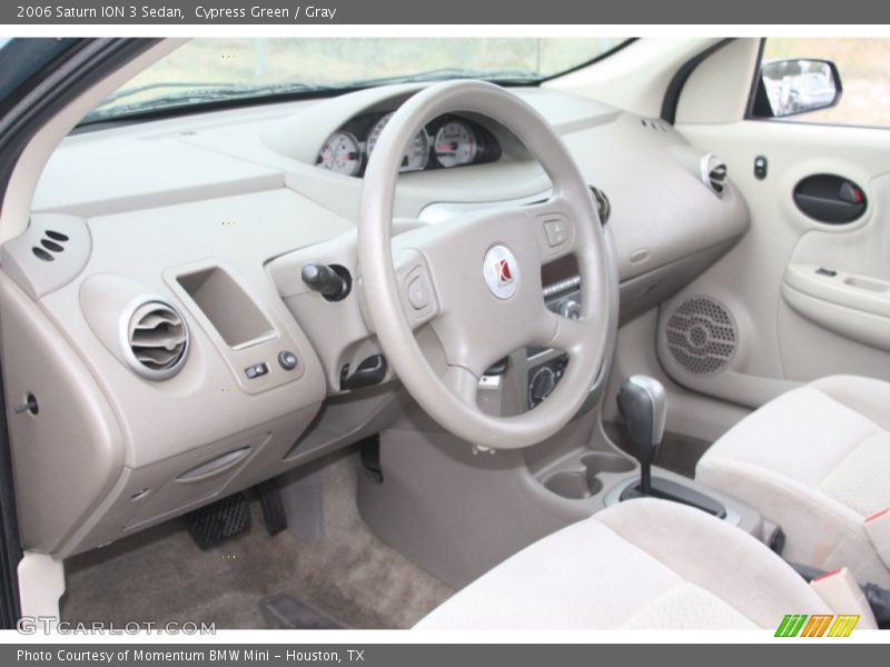 Cypress Green / Gray 2006 Saturn ION 3 Sedan