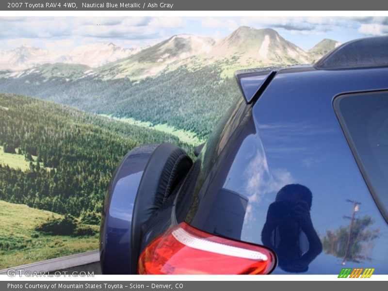 Nautical Blue Metallic / Ash Gray 2007 Toyota RAV4 4WD