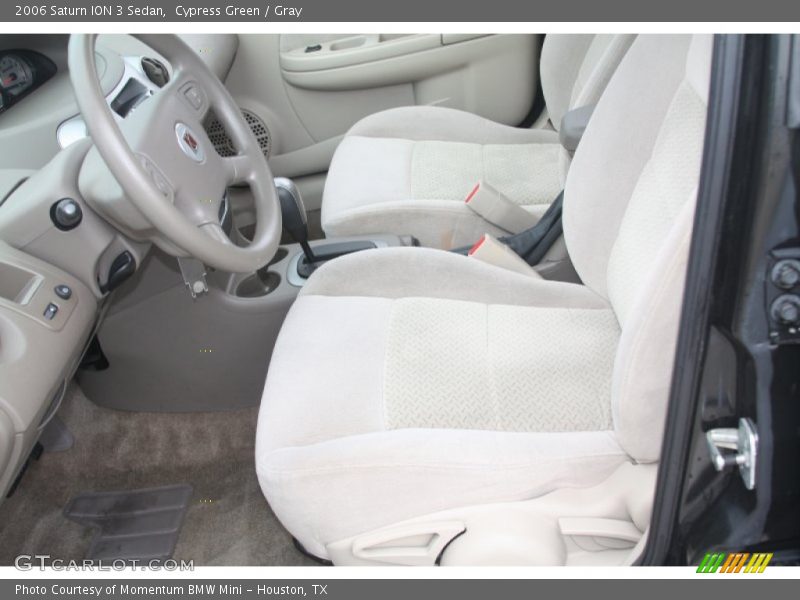 Cypress Green / Gray 2006 Saturn ION 3 Sedan