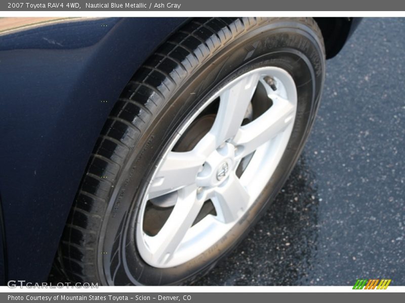 Nautical Blue Metallic / Ash Gray 2007 Toyota RAV4 4WD
