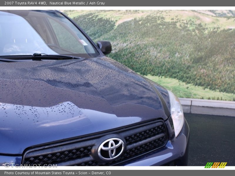 Nautical Blue Metallic / Ash Gray 2007 Toyota RAV4 4WD