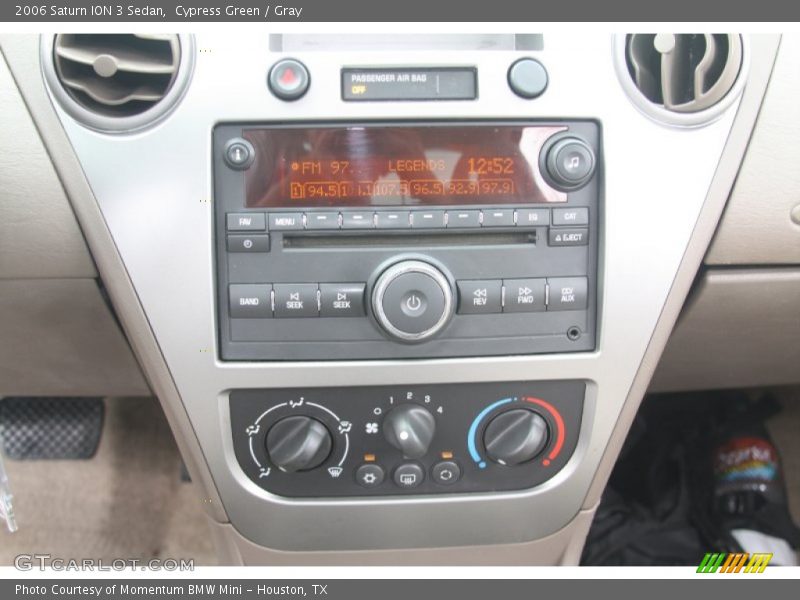 Cypress Green / Gray 2006 Saturn ION 3 Sedan
