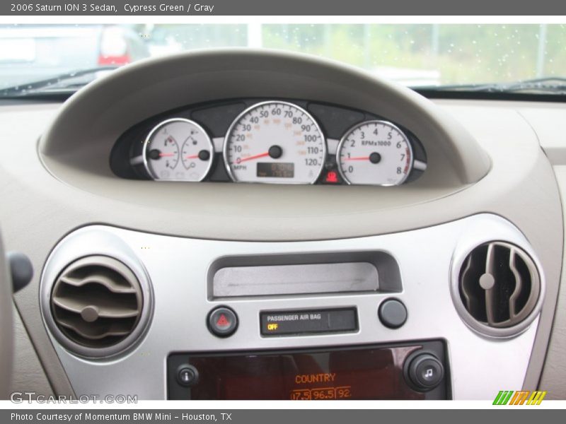 Cypress Green / Gray 2006 Saturn ION 3 Sedan
