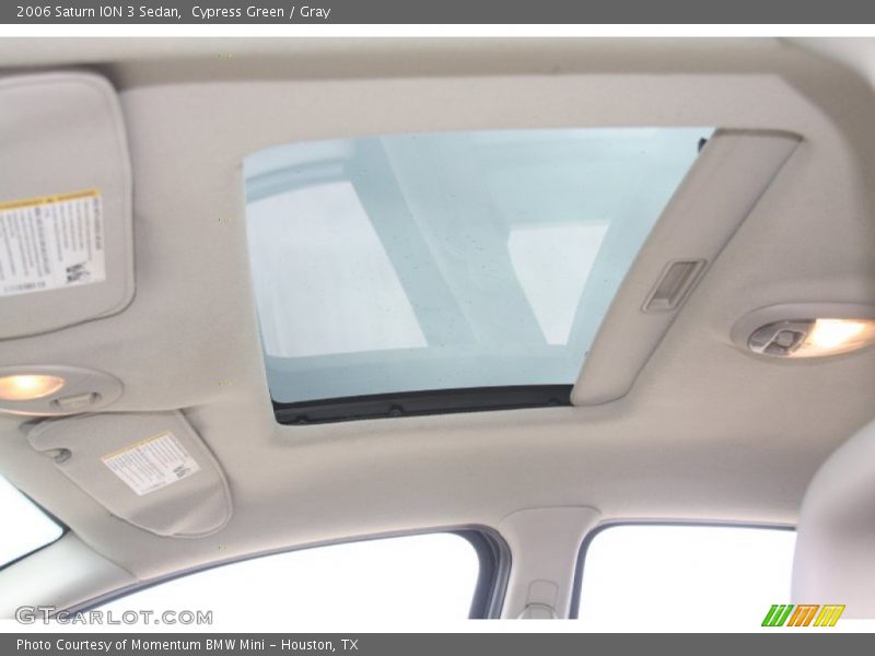 Cypress Green / Gray 2006 Saturn ION 3 Sedan