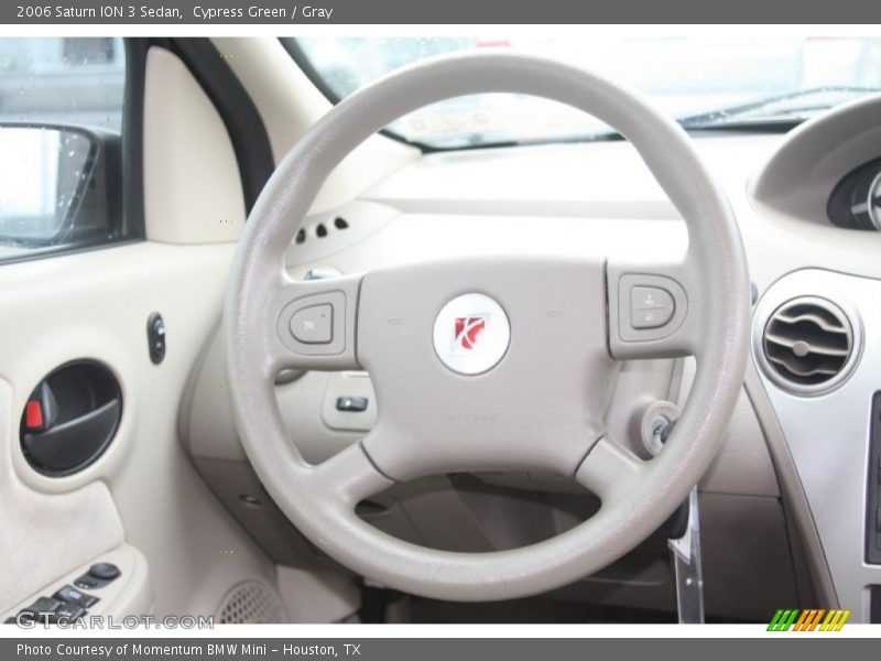Cypress Green / Gray 2006 Saturn ION 3 Sedan