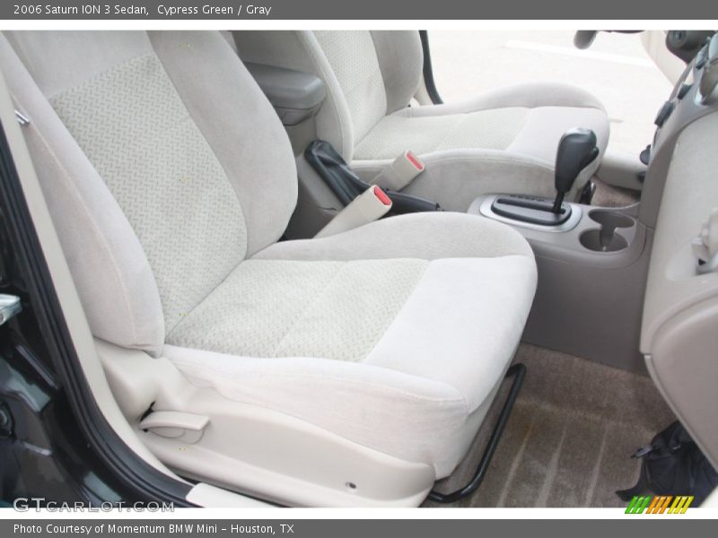 Cypress Green / Gray 2006 Saturn ION 3 Sedan