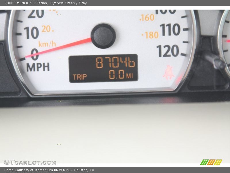 Cypress Green / Gray 2006 Saturn ION 3 Sedan