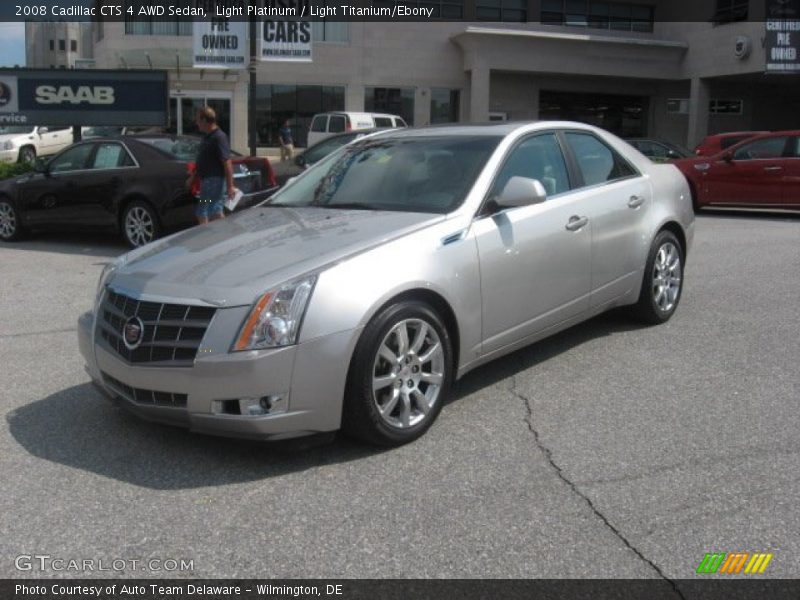 Light Platinum / Light Titanium/Ebony 2008 Cadillac CTS 4 AWD Sedan