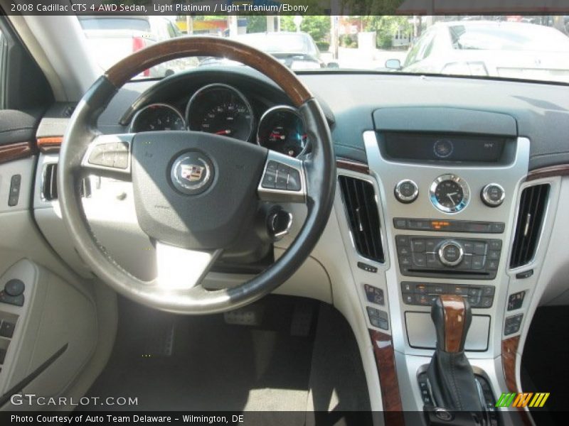 Light Platinum / Light Titanium/Ebony 2008 Cadillac CTS 4 AWD Sedan