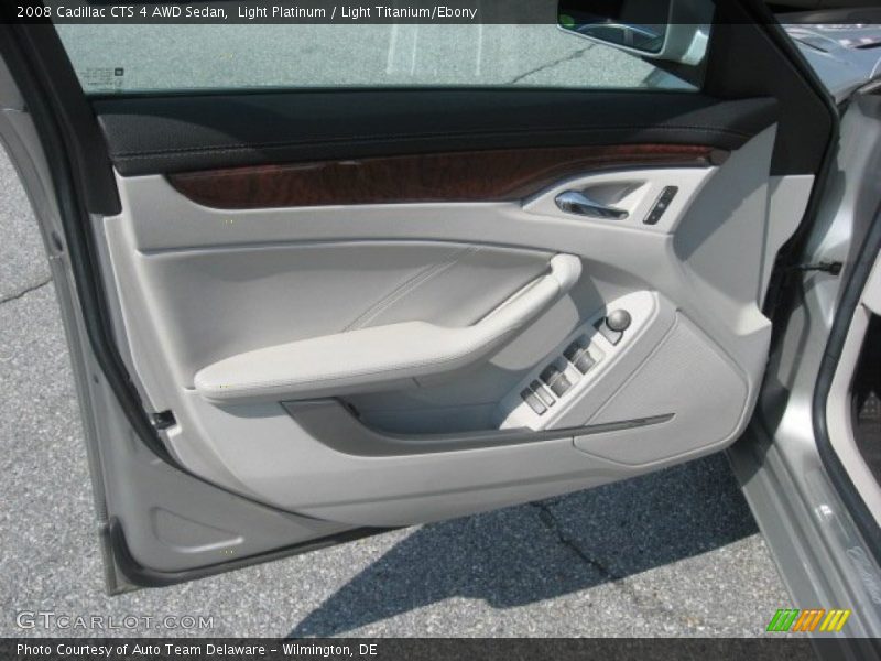 Light Platinum / Light Titanium/Ebony 2008 Cadillac CTS 4 AWD Sedan