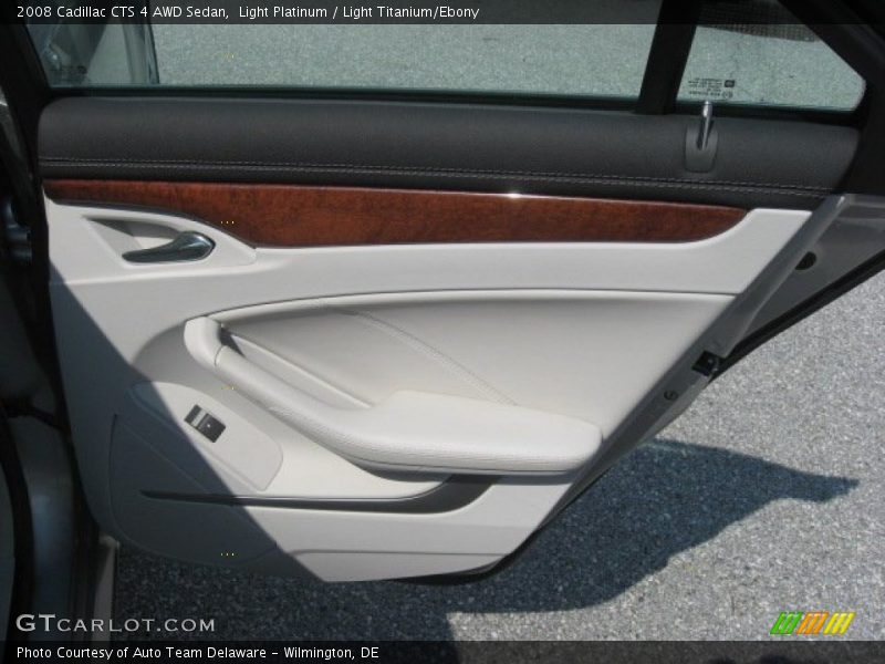 Light Platinum / Light Titanium/Ebony 2008 Cadillac CTS 4 AWD Sedan