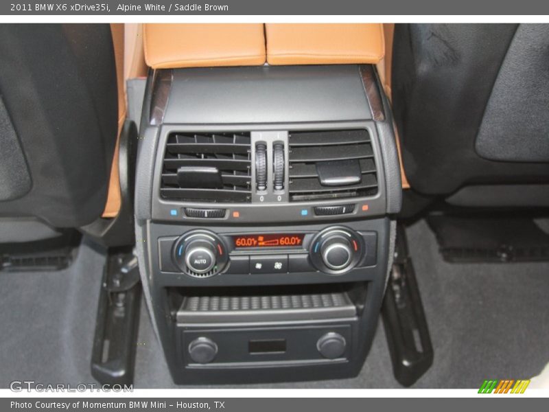 Alpine White / Saddle Brown 2011 BMW X6 xDrive35i