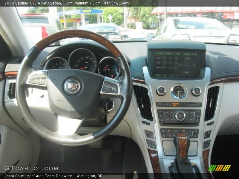 Light Platinum / Light Titanium/Ebony 2008 Cadillac CTS 4 AWD Sedan