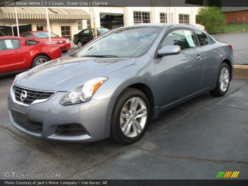 Ocean Gray / Charcoal 2010 Nissan Altima 2.5 S Coupe