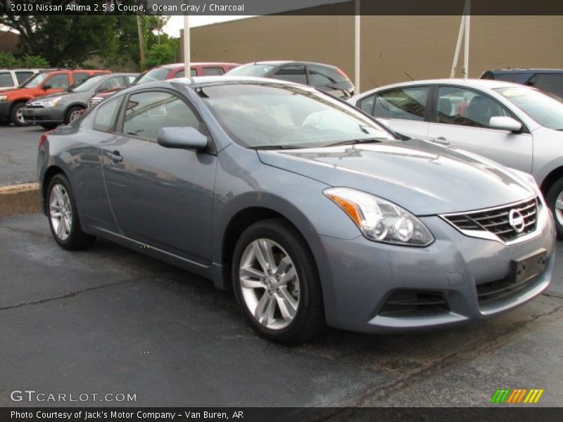 Ocean Gray / Charcoal 2010 Nissan Altima 2.5 S Coupe