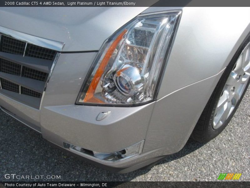 Light Platinum / Light Titanium/Ebony 2008 Cadillac CTS 4 AWD Sedan