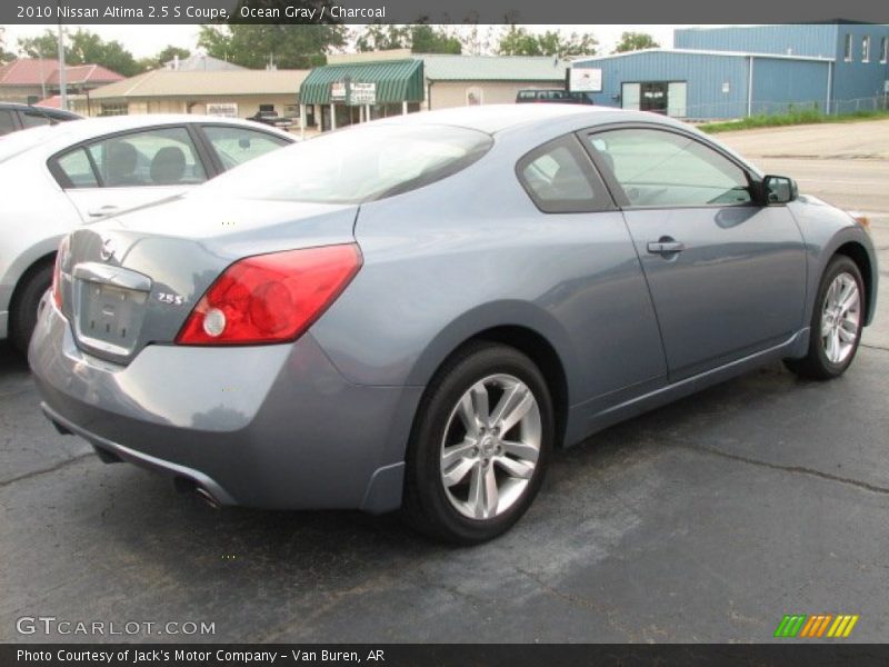 Ocean Gray / Charcoal 2010 Nissan Altima 2.5 S Coupe