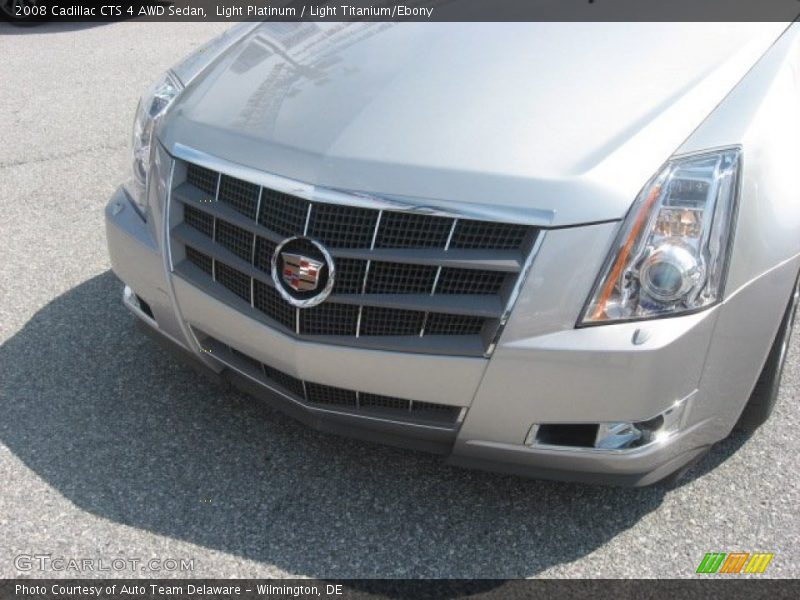 Light Platinum / Light Titanium/Ebony 2008 Cadillac CTS 4 AWD Sedan
