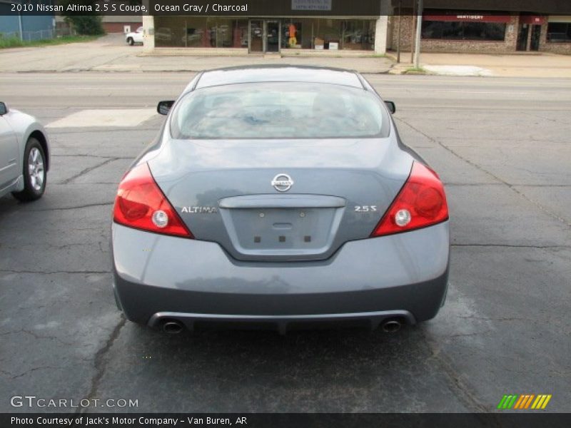 Ocean Gray / Charcoal 2010 Nissan Altima 2.5 S Coupe