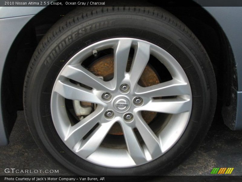 Ocean Gray / Charcoal 2010 Nissan Altima 2.5 S Coupe