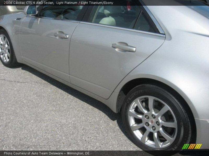 Light Platinum / Light Titanium/Ebony 2008 Cadillac CTS 4 AWD Sedan