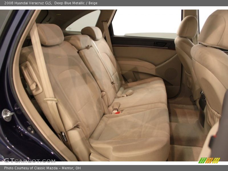 Deep Blue Metallic / Beige 2008 Hyundai Veracruz GLS