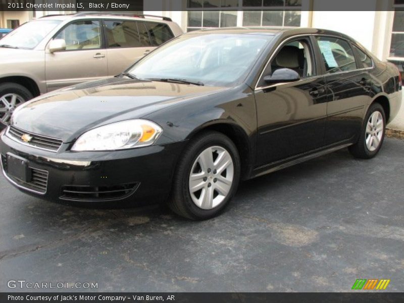 Black / Ebony 2011 Chevrolet Impala LS
