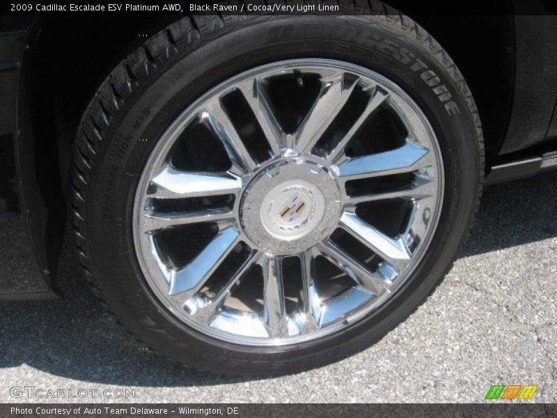  2009 Escalade ESV Platinum AWD Wheel