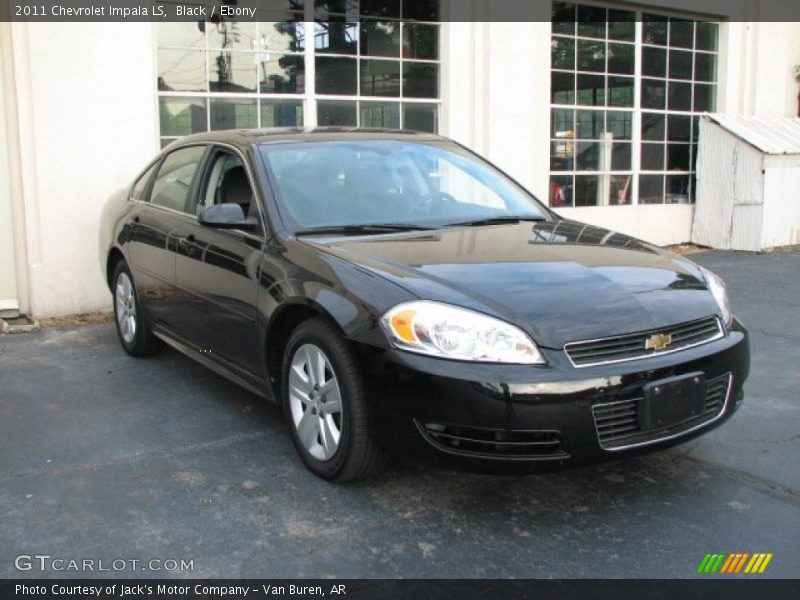 Black / Ebony 2011 Chevrolet Impala LS