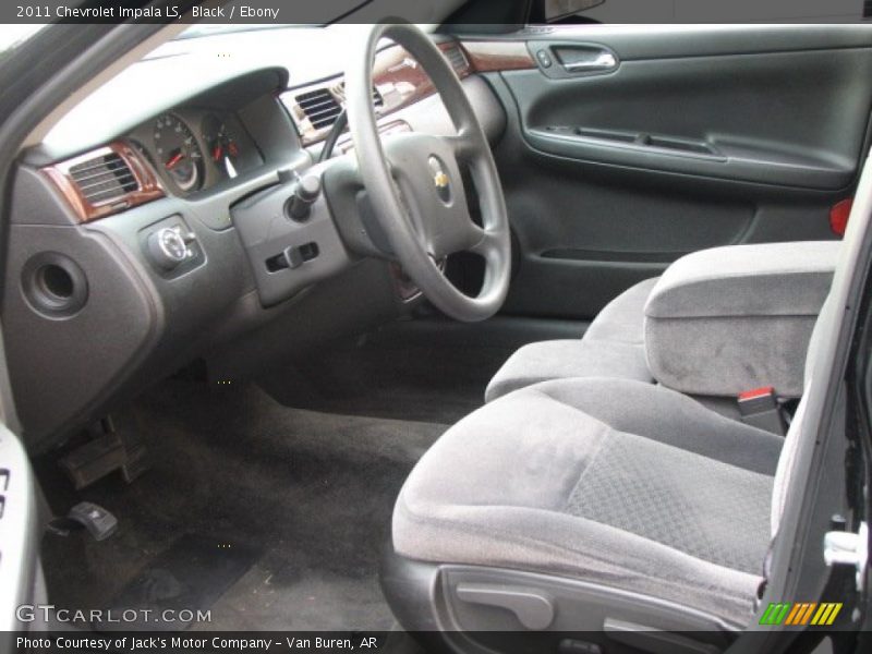 Black / Ebony 2011 Chevrolet Impala LS