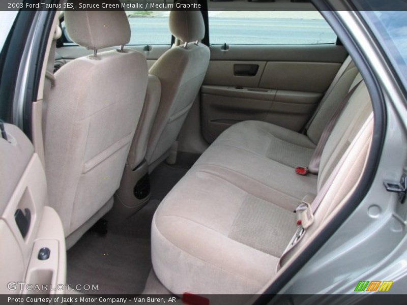 Spruce Green Metallic / Medium Graphite 2003 Ford Taurus SES
