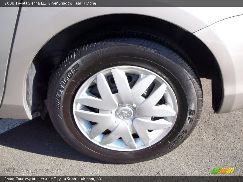 Silver Shadow Pearl / Stone 2008 Toyota Sienna LE