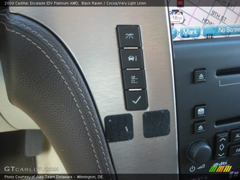 Controls of 2009 Escalade ESV Platinum AWD