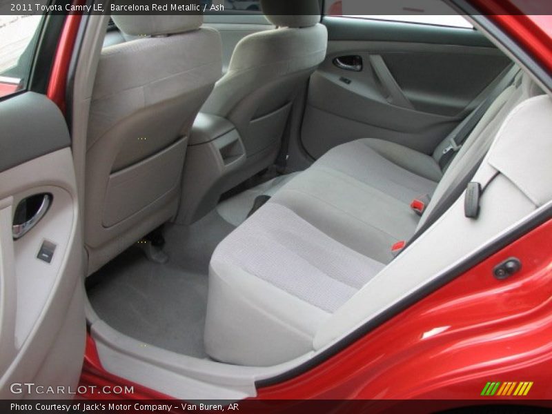 Barcelona Red Metallic / Ash 2011 Toyota Camry LE