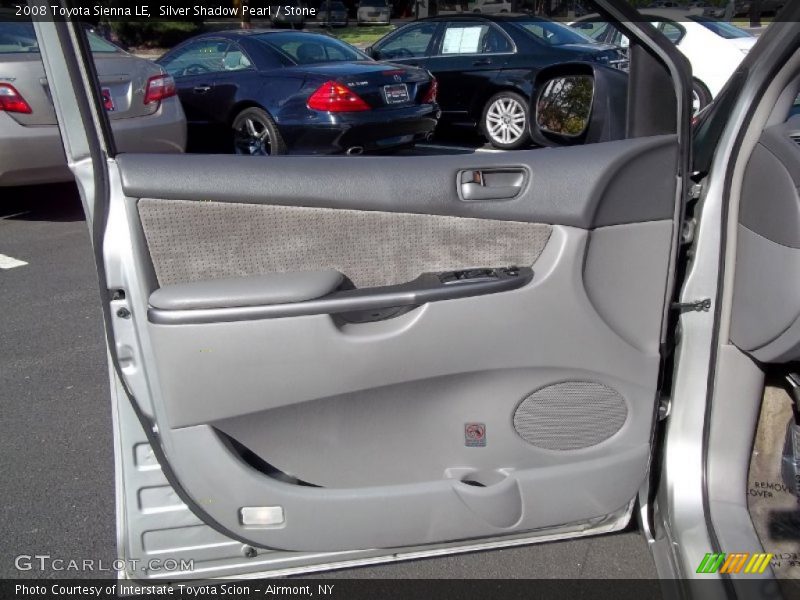 Silver Shadow Pearl / Stone 2008 Toyota Sienna LE