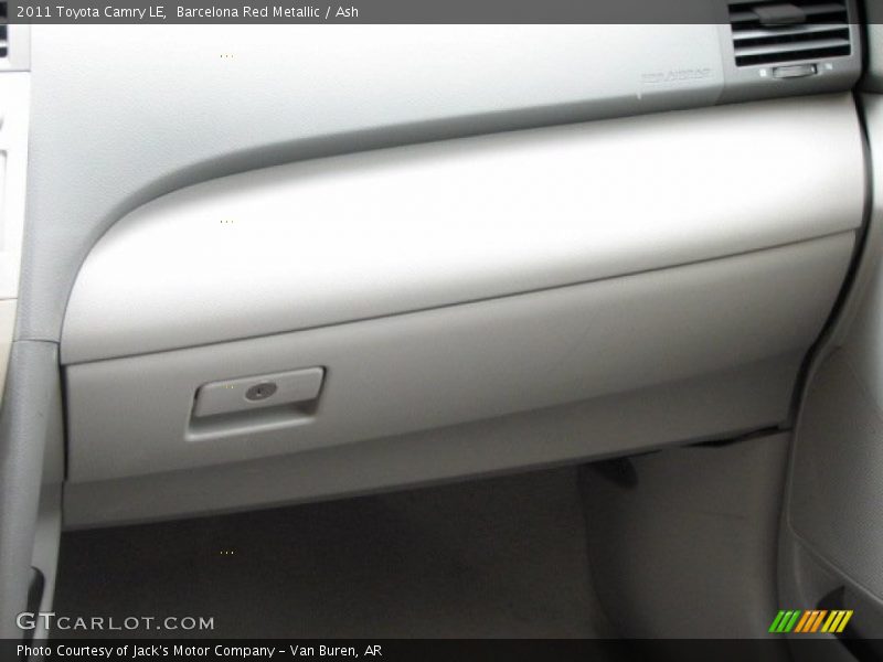 Barcelona Red Metallic / Ash 2011 Toyota Camry LE