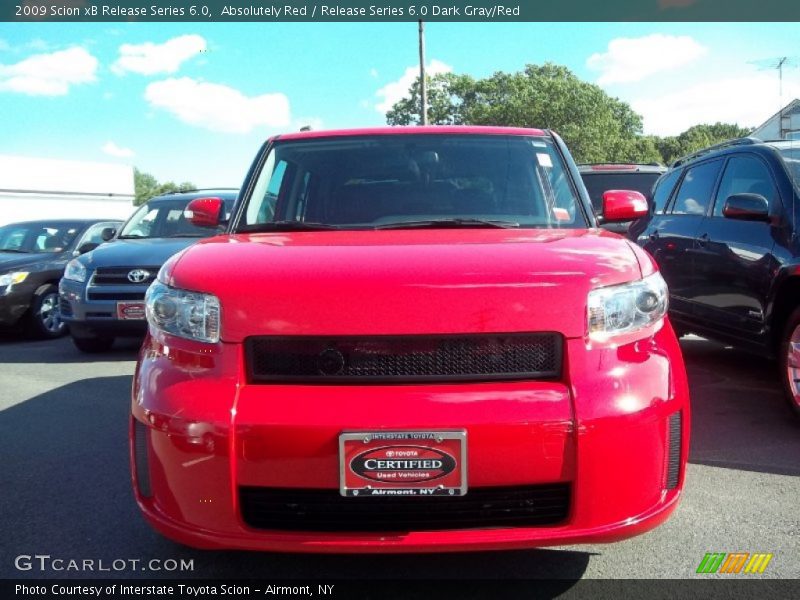 Absolutely Red / Release Series 6.0 Dark Gray/Red 2009 Scion xB Release Series 6.0