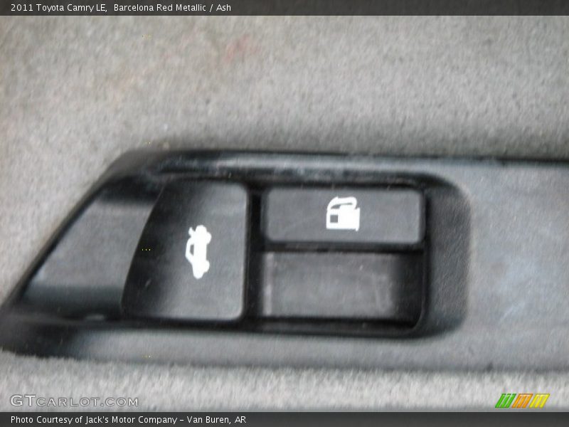 Barcelona Red Metallic / Ash 2011 Toyota Camry LE