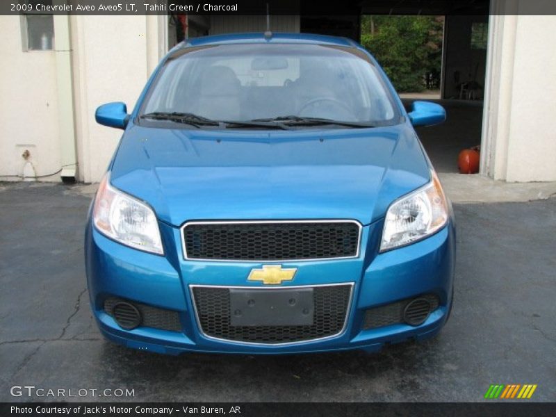 Tahiti Green / Charcoal 2009 Chevrolet Aveo Aveo5 LT
