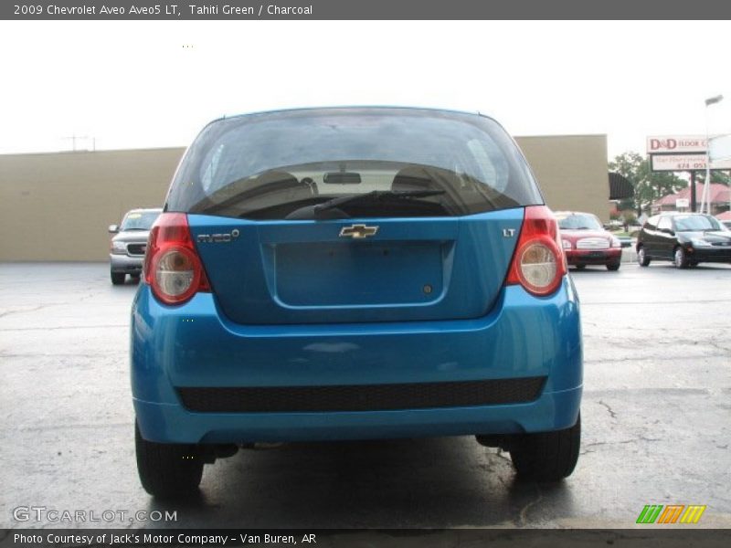 Tahiti Green / Charcoal 2009 Chevrolet Aveo Aveo5 LT