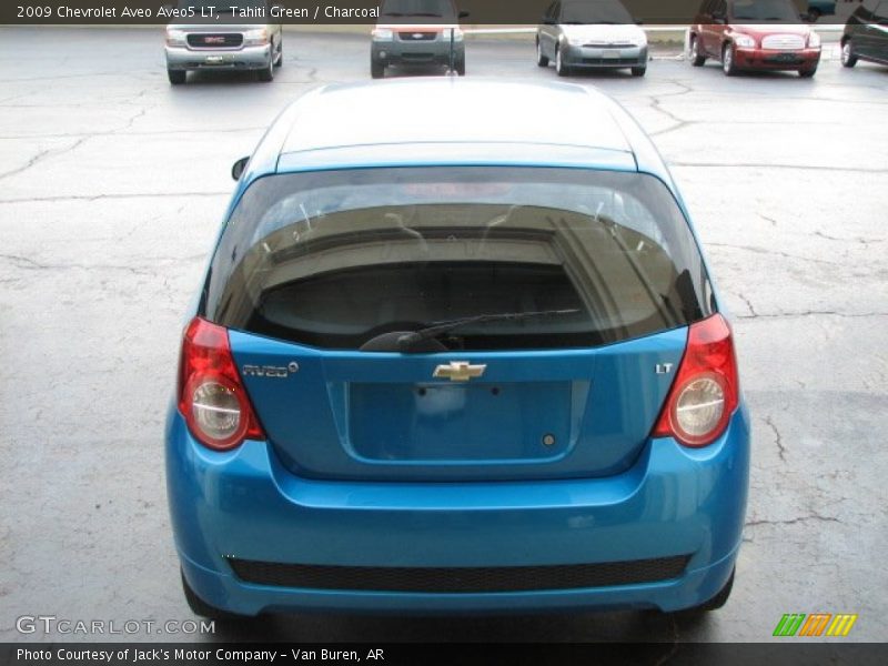 Tahiti Green / Charcoal 2009 Chevrolet Aveo Aveo5 LT