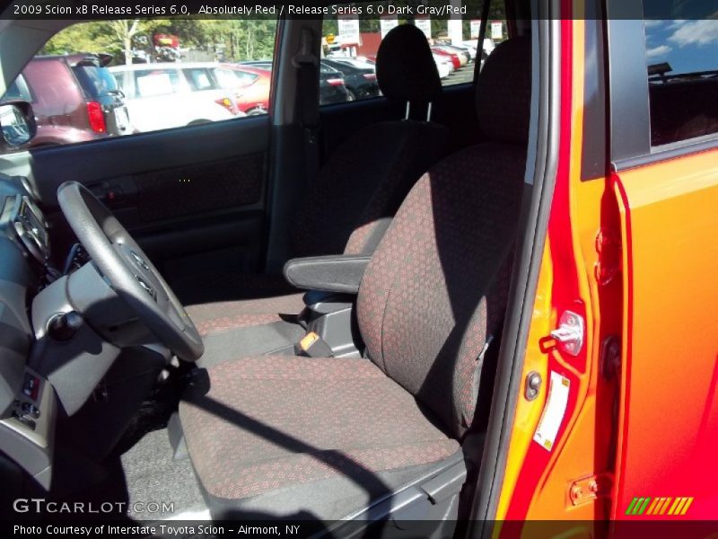 Absolutely Red / Release Series 6.0 Dark Gray/Red 2009 Scion xB Release Series 6.0