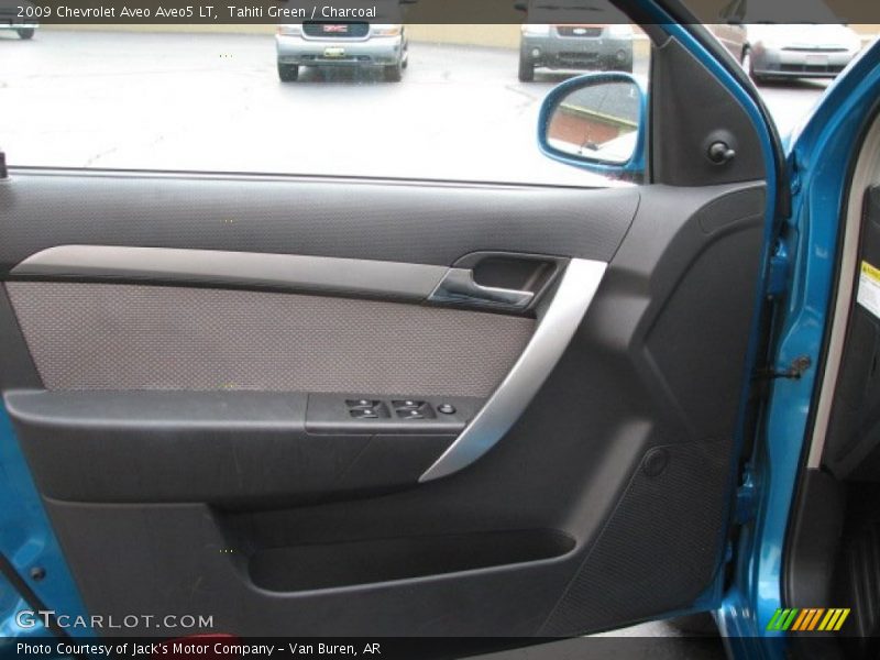 Tahiti Green / Charcoal 2009 Chevrolet Aveo Aveo5 LT